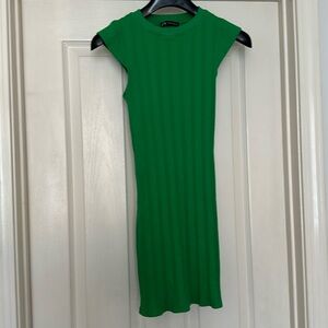 Zara Green Mini Dress XS